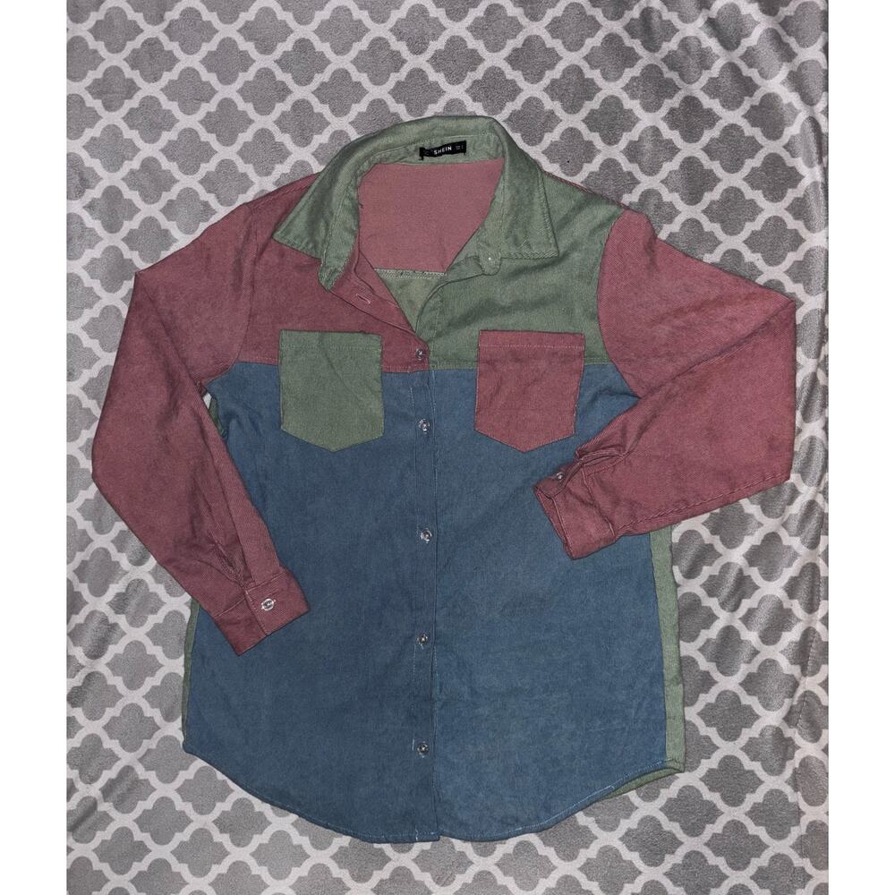 SHEIN button up